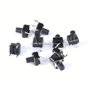 6x6 Push Button <b>Switch</b> DIP 6X6X4.3 Light <b>Touch</b> <b>Switch</b> 6*6*4.3/5/6/7/8/9/10/11/12/13/14/15MM the Power <b>Switch</b> 4Pins 20PCS - Product Image 2