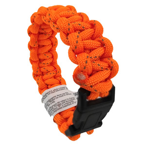 High Quality 7-Inch Para Cord Bracelet Outdoor Escape Wilderness Survival Wristband Made of Polyester Material - Product Image 1