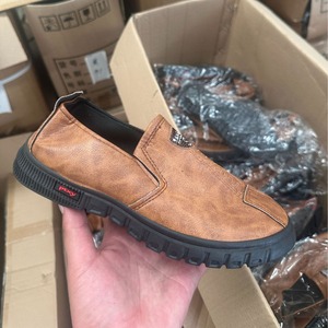 Nuove Scarpe in Pelle da Uomo Autunno-Inverno con Suola Morbida, Scarpe da Guida per Papà, Alla <span class=keywords><strong>Moda</strong></span>, Casual, Scarpe in Pelle Eleganti - Product Image 4