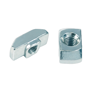 Dado a T in acciaio al carbonio zincato personalizzato e dado a martello a incasso in acciaio inossidabile 304 per profili in alluminio estruso <span class=keywords><strong>20</strong></span> 30 40 45 - Product Image 1
