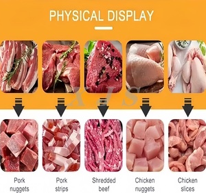 Máquina Eléctrica para Cortar Carne en Cubos, <span class=keywords><strong>Picadora</strong></span> <span class=keywords><strong>de</strong></span> Carne Fresca <span class=keywords><strong>de</strong></span> Acero Inoxidable para Procesamiento <span class=keywords><strong>de</strong></span> <span class=keywords><strong>Pollo</strong></span>, Cerdo y Res - Product Image 6