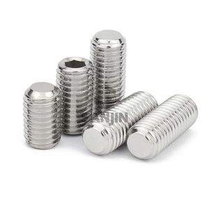 <span class=keywords><strong>Tornillo</strong></span> de Fijación <span class=keywords><strong>sin</strong></span> <span class=keywords><strong>Cabeza</strong></span>, Resistente, de Acero, M4/M7, con <span class=keywords><strong>Cabeza</strong></span> Hexagonal, Tipo S-J, para Bicicleta y Motocicleta - Product Image 1