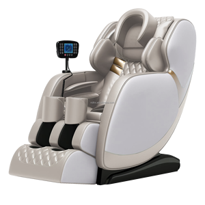 Shiatsu cán bóng Alpha trị liệu điện 3D 4D toàn thân ghế massage nhà sản xuất - Product Image 2