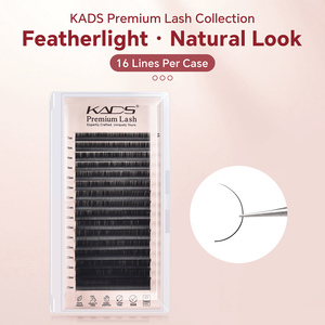 Premium Individual Eyelash Extensions Matte Black Easy Peel Foil Backing 7-15mm Mixed C CC D Curl Professional Salon <b>Lashes</b> - Product Image 1