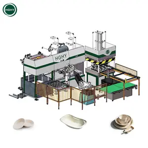 HGHY Pulp Molding Tableware Production Line Paper Disposable Plate Making Machine