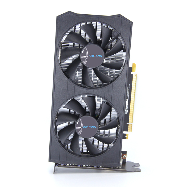 Used Double Fan Desktop PCI Express GTX 1660 Super 6GB GDDR5 Graphics Card