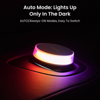 YEELIGHT Veilleuse Rechargeable à Capteur, Lampe d'Ambiance Colorée pour Enfants, Lampe Bébé RGB Vega, Lumières Nocturnes Mijia pour Salle de Jeu