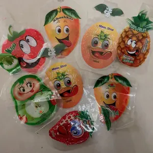 Factory Outlet Printed Juice Pouches Special Shaped Packaging Bag Fresh Fruit Juice Plastic Bag / Baby Drinking Packing Pouches