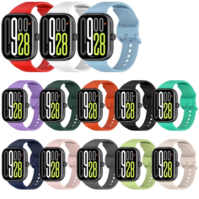 Universal Replacement Watch Strap for Redmi Watch 4 5 6 Mi Band 8 9 10 Pro Soft Breathable Sport Wrist Bracelet Wholesale