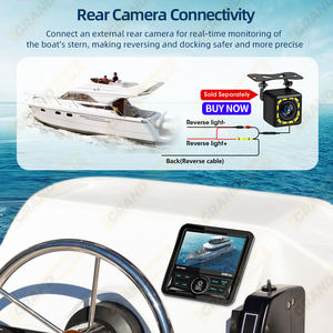 GRANDnavi Marine Stereo Radio impermeable IPX5 Sport Media Subwoofer Marine Receiver Nuevo diseño MP5 Boat Radio Yachat UTV ATV - Product Image 6