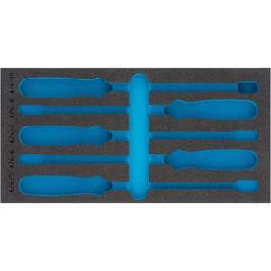 HAZET - 163-461L Inserto de espuma blanda de 2 componentes para 163-461/5 - EAN 4000896204618 TALLERES RODANTES BANDEJAS VACÍAS - Product Image 1