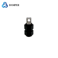 Charnière hydraulique universelle multi-appareils en plastique avec amortisseur rotatif bidirectionnel intégré pour un fermeture douce et silencieuse