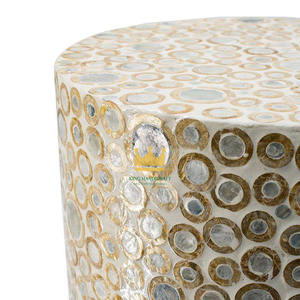 โต๊ะกาแฟมุกแท้ งานฝีมือ รุ่น CT125 จาก Kinghandicraft ของตกแต่งบ้าน เฟอร์นิเจอร์ งานแฮนด์เมด ดีไซน์ทันสมัย สำหรับห้องนั่งเล่น อพาร์ทเม้นท์ - Product Image 2