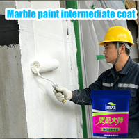 Vernis de finition transparent acrylique imperméable pour système de peinture sur marbre, résistant aux UV, protection anti-salissure pour revêtement de pierre