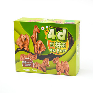 4d Funny Animal Crackers Jigsaw Toy Game Enfants Chocolat Biscuit Biscuits En Gros - Product Image 3