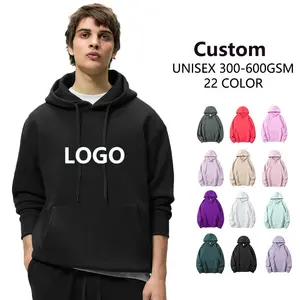 Full color size Fabrics graphic essentials distressed heavyweight streetwear high quality pullover hoodies unisex custom logo