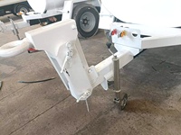 Remolque con Mini Tanque de Agua y Remolque con Tanque de Combustible, Remolque Compacto con Tanque de Agua para Riego y Remolque Seguro con Tanque de Combustible