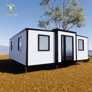 3 Bedroom Prefab Container House With Modular Design And Floor Plans