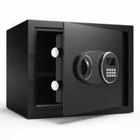 Caja de seguridad para el hogar Caja DE SEGURIDAD pequeña Caja de seguridad de acero y caja de seguridad con teclado electrónico programable para objetos de valor en efectivo