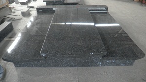 Индивидуальный западный стиль синий жемчуг гранит надгробие - Product Image 2