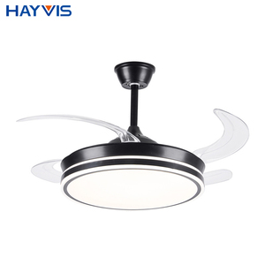 Nhà Máy Giá trong nhà trang trí phòng khách phòng ngủ 42inch 6 tốc độ 3cct điều khiển từ xa có thể sạc lại LED quạt trần ánh sáng - Product Image 2