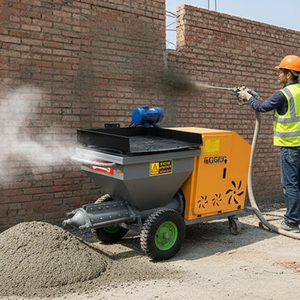 Automatische mortelspuitmachine met regelbare druk, wandpleistermachine met CE-certificaat - Product Image 4