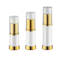 Bouteille à pression, petit contenant de lotion, en plastique, sans air, pour produits cosmétiques, 5ML, 10ML ou 15ML