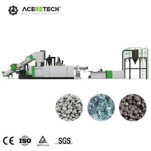 Easy To Operate ACS-Pro Plastic Recycling Machine Line Waste PP/PE Post-Cosumer Film Recycling