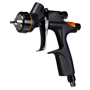 Pistola pulverizadora HVLP de capa base de taza profesional de 600ml con tapa de aire 2017 Plus CVB1 Digital para pintar Motor sin escobillas - Product Image 1