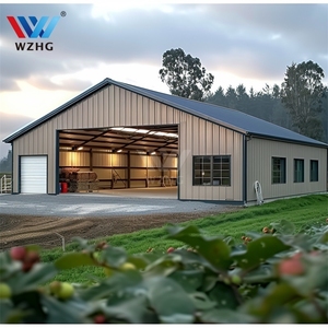 CSA đã được phê duyệt kim loại nông nghiệp kho xây dựng với lớn rõ ràng span cho hạt lưu trữ - Product Image 6