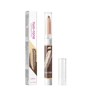 Crayon <span class=keywords><strong>fard</strong></span> <span class=keywords><strong>à</strong></span> paupières dégradé <span class=keywords><strong>bicolore</strong></span> nacré scintillant, application facile en une seule traite, longue tenue - Product Image 3
