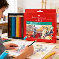 Ensemble de crayons de couleur ZKJ HB pour les élèves du primaire, non toxiques, pour les cours d'art et la peinture manuelle des enfants, crayons de couleur, papeterie