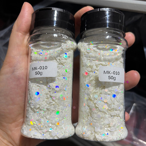 Set di Glitter Esagonali Olografici in 24 Colori, Confezione da 2oz, per Resina Epossidica, Artigianato, Tumbler, <span class=keywords><strong>Natale</strong></span> - Product Image 3