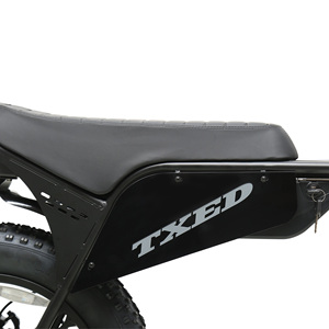 Potente Motor sin Escobillas de 750W para Motocicleta, Batería de 48V 13Ah, Neumáticos Anchos, Frenos de Disco Hidráulicos de Alto Rendimiento que Garantizan una Detención Confiable - Product Image 4
