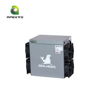 Bitdeer Sealminer A4 Pro Air 336TH/s 3662W Bitcoin Miner 10.9J/TH SHA-256 ASIC BTC Mining Rig Serveur cryptographique industriel