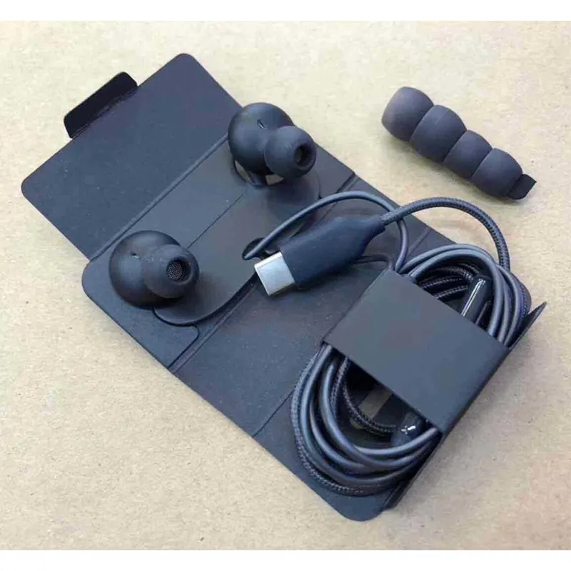 USB C HIFIステレオイヤホンタイプC in EarWired Headphones for Samsung Note10 S20 S22Type-CヘッドセットイヤフォンforAKGハンズフリー