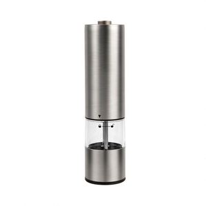 Juego de Molinillos de Pimienta Eléctricos de Cerámica con Cuerpo de Acero Inoxidable, Funciona con Batería, para Uso en la Cocina del Hogar, Molinillo de Pimienta y Sal Marina - Product Image 4
