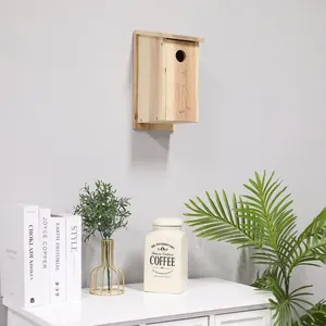 Jaula para <span class=keywords><strong>Pájaros</strong></span> de Plástico y Vidrio Ecológica de Diseño Natural con Soporte Personalizable - Product Image 4
