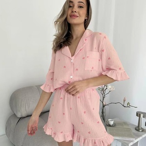 Экологически чистый натуральный 100% органический хлопок легкий однотонный двойной марлевый муслиновый Пеленальный материал - Product Image 6