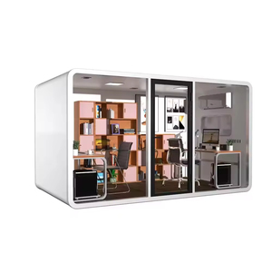 Cabines <span class=keywords><strong>de</strong></span> bureau modernes en acier, résistantes au feu, écologiques, à assemblage rapide, insonorisées pour les salles <span class=keywords><strong>de</strong></span> conférence/téléphonie, pour les immeubles <span class=keywords><strong>de</strong></span> bureaux et les hôtels - Product Image 5