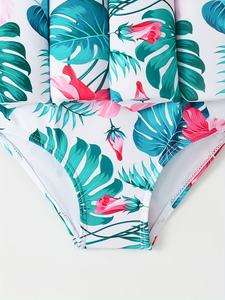 <span class=keywords><strong>Maillot</strong></span> de <span class=keywords><strong>bain</strong></span> flottant pour enfants, combinaison pour bébé fille, ceinture à séchage rapide, flottant, équipement d'apprentissage de la natation pour enfants - Product Image 5