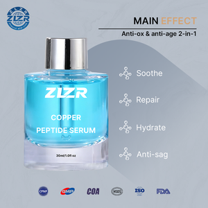 Sérum Visage Anti-Âge et Raffermissant à l'Acide Hyaluronique et au Cuivre Bleu pour une Peau de Verre, Minimise les Pores et Éclaircit le Teint - Vente en Gros - Product Image 5