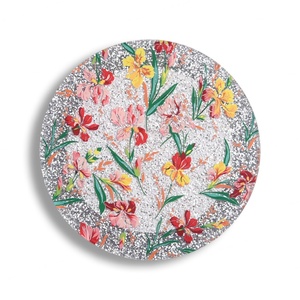 Miroir de poche compact rond en acrylique brillant, cadeau pour demoiselle d'honneur, pas cher - Product Image 2