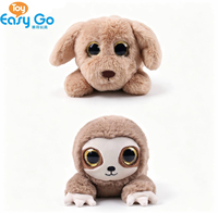 Peluche lestée apaisante pour le ventre, jouet en peluche doux et moelleux en forme d'animal couché, pour le soulagement du stress, décoration intérieure, cadeau