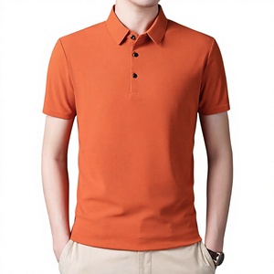 Polo pour homme grande taille, col classique, manches courtes, vêtements de sport décontractés, coupe confortable, vêtements en gros - Product Image 4
