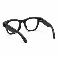 Lunettes Intelligentes Noires Mat 2610 avec Assistant Vocal IA, Traduction en Temps Réel, Audio Bluetooth et Recharge Type C
