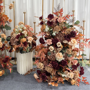 Les plantes vertes d'hortensia de <span class=keywords><strong>rose</strong></span> sèche vintage sont embellies pour la décoration de scène de mariage et la tenue d'événement de <span class=keywords><strong>campus</strong></span> - Product Image 4