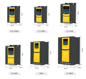 22Kw ba giai đoạn 50/60Hz Vector điều khiển VFD Inverter 22Kw IP65 tần số chuyển đổi tần số biến - Product Image 3