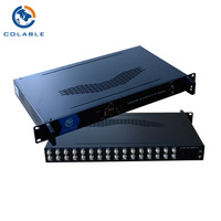 16 En 1 FTA IRD IP Gateway 16/1/ATSC/2/2/2/DVB-T a 512 IP spts IPTV streamer para Hotel IPTV solución COL5816B