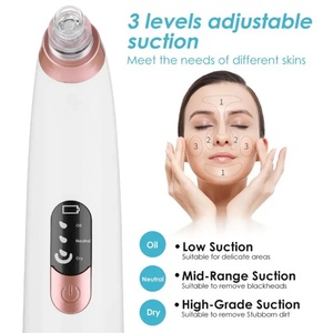 Good Quality Electric Extractor Skin Nose Pore <b>Cleaner</b> Small <b>Bubble</b> Acne Blackhead Remover Face Vacuum Blackhead Remover - Product Image 3